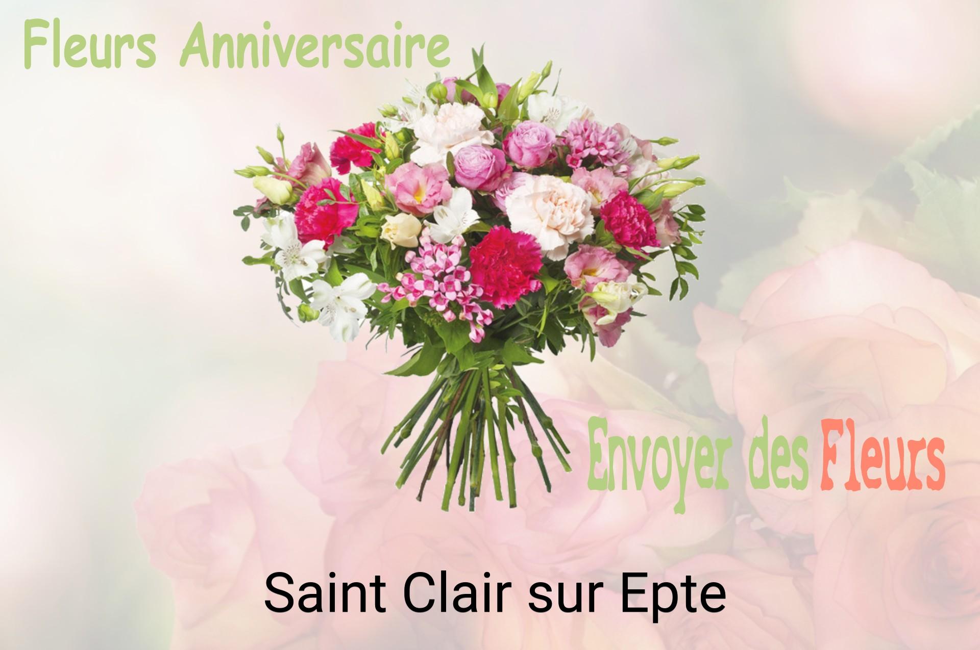 Bouquet de fleurs d’anniversaire livré à Saint-Clair-sur-Epte