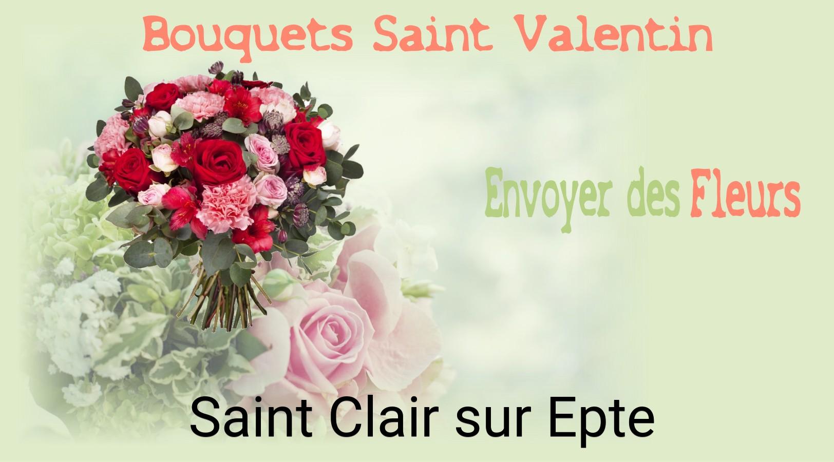 Roses de Saint-Valentin livrées à Saint-Clair-sur-Epte